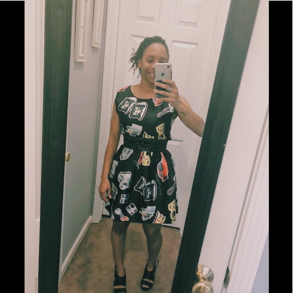Fun retro skater dress
